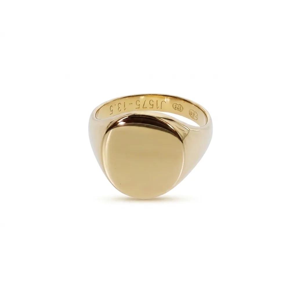 9k Yellow Gold Signet Ring