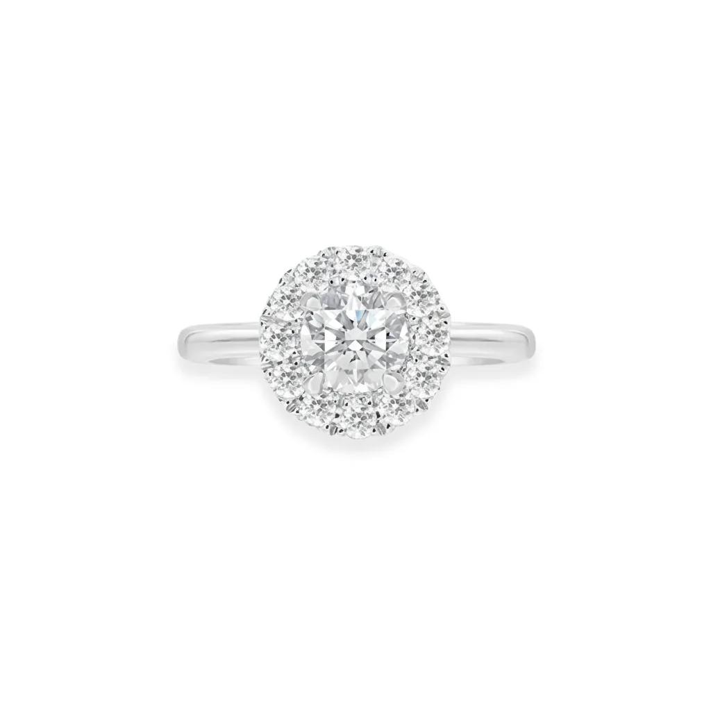 Luminosa Wedding Band in 950 Platinum with FVS1 Diamonds