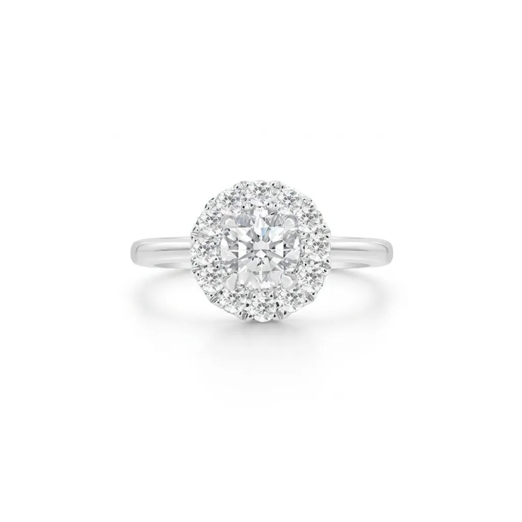 Luminosa Wedding Band in 950 Platinum with High-Quality Natural Diamonds FVS2