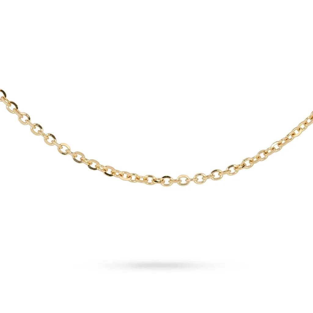 Belcher Chain in 18k Yellow Gold, 50cm
