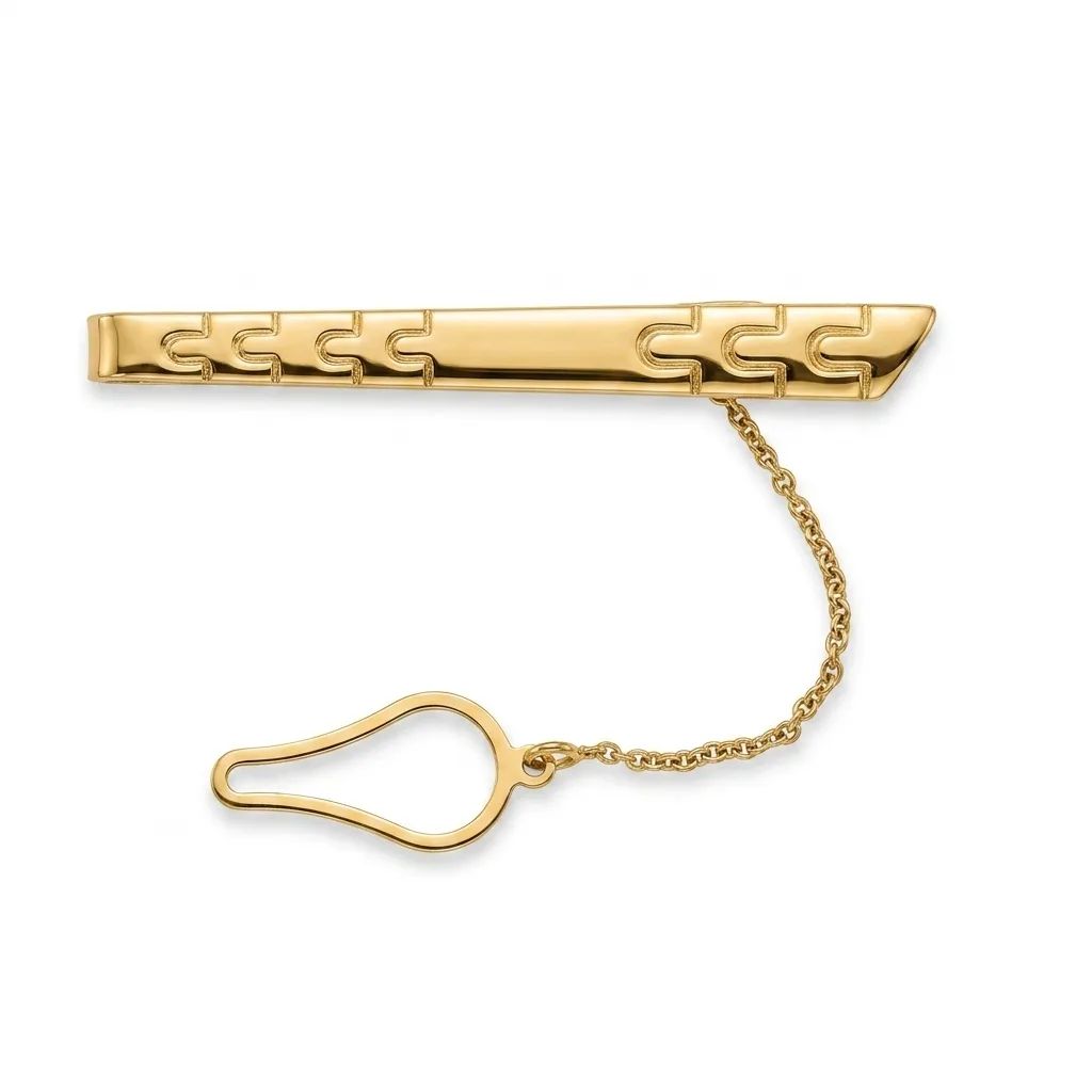 Yellow Gold Brooch with Diamonds