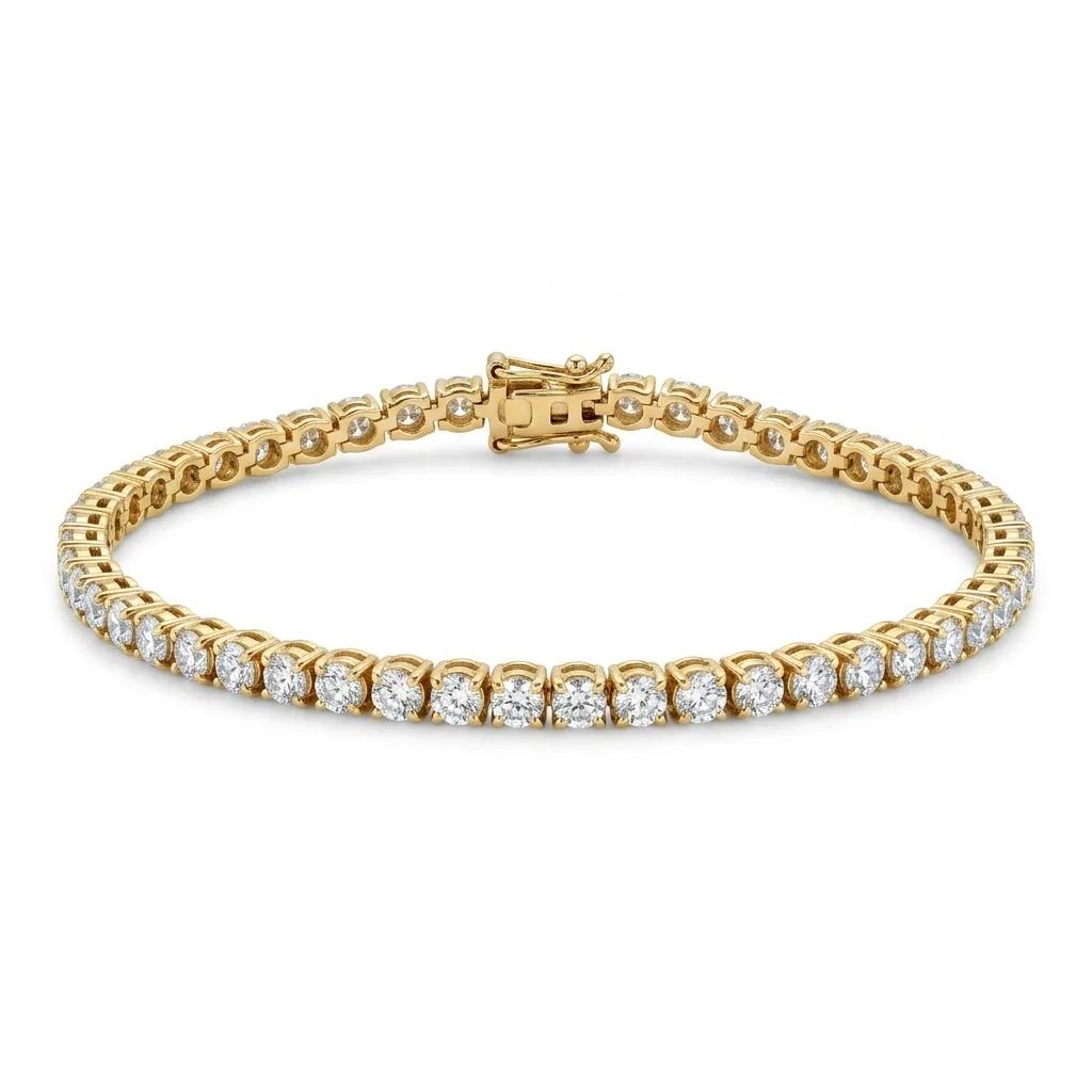 Diamond Tennis Bracelet in 18ct Rose Gold