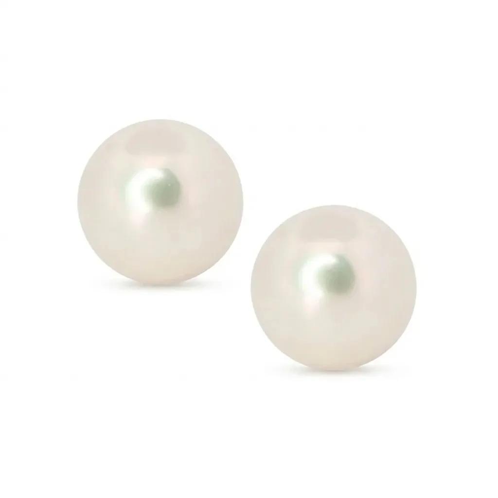 Broome Pearl Studs in 18ct Yellow Gold