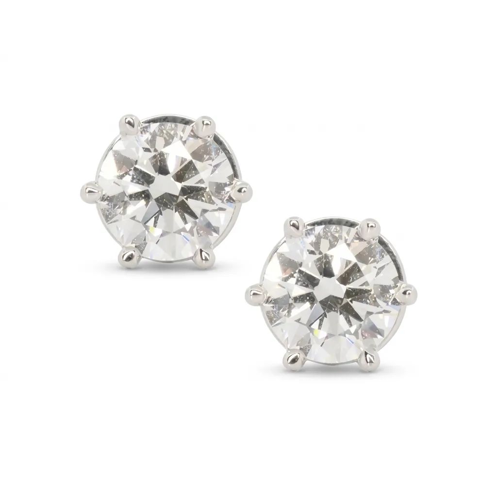 Platinum & Diamond Earrings