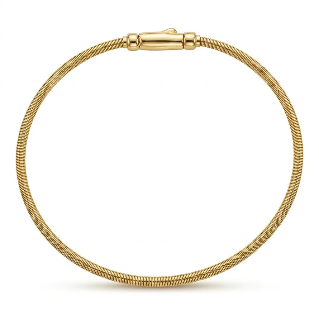 Cable Bracelet in 18ct Yellow Gold, 18cm Germany