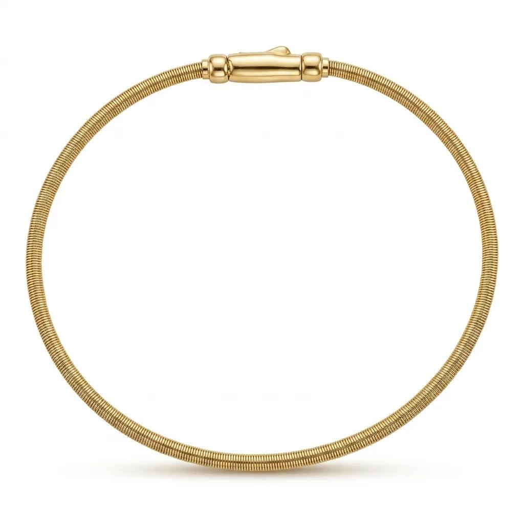 Cable Bracelet in 18ct Yellow Gold, 18cm Germany
