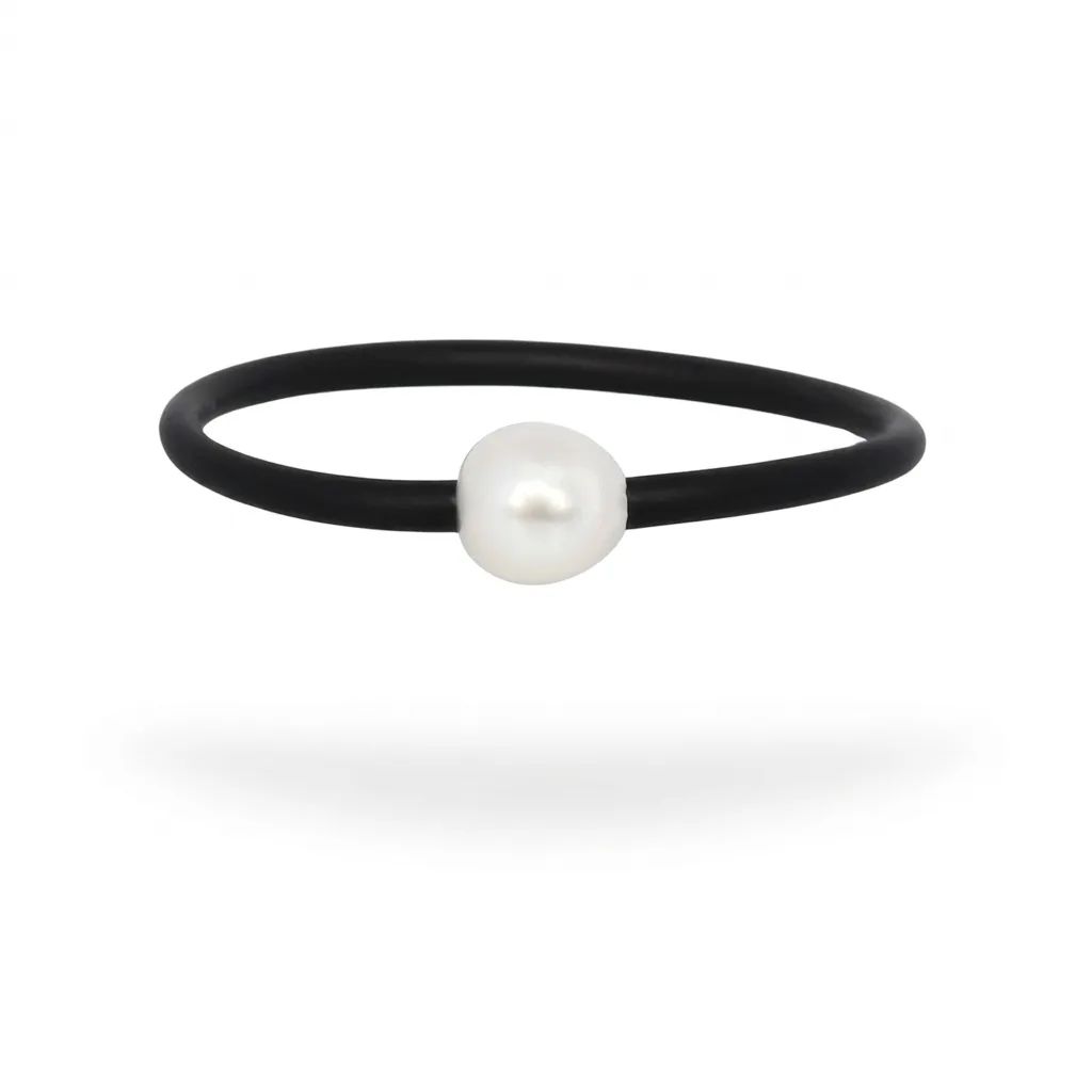 Neoprene Bracelet 17cm, Broome Pearl