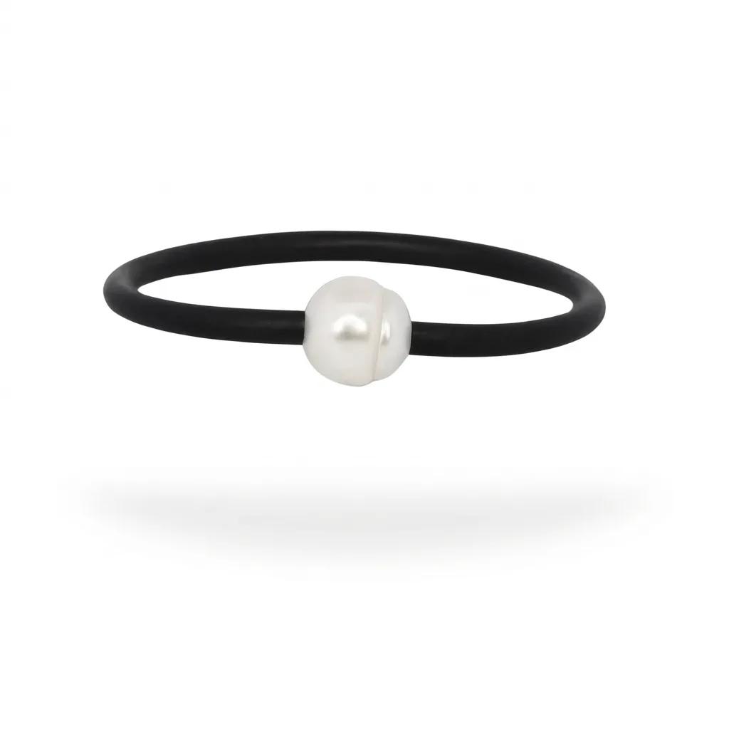 Neoprene Bracelet in 17cm, Broome Pearl