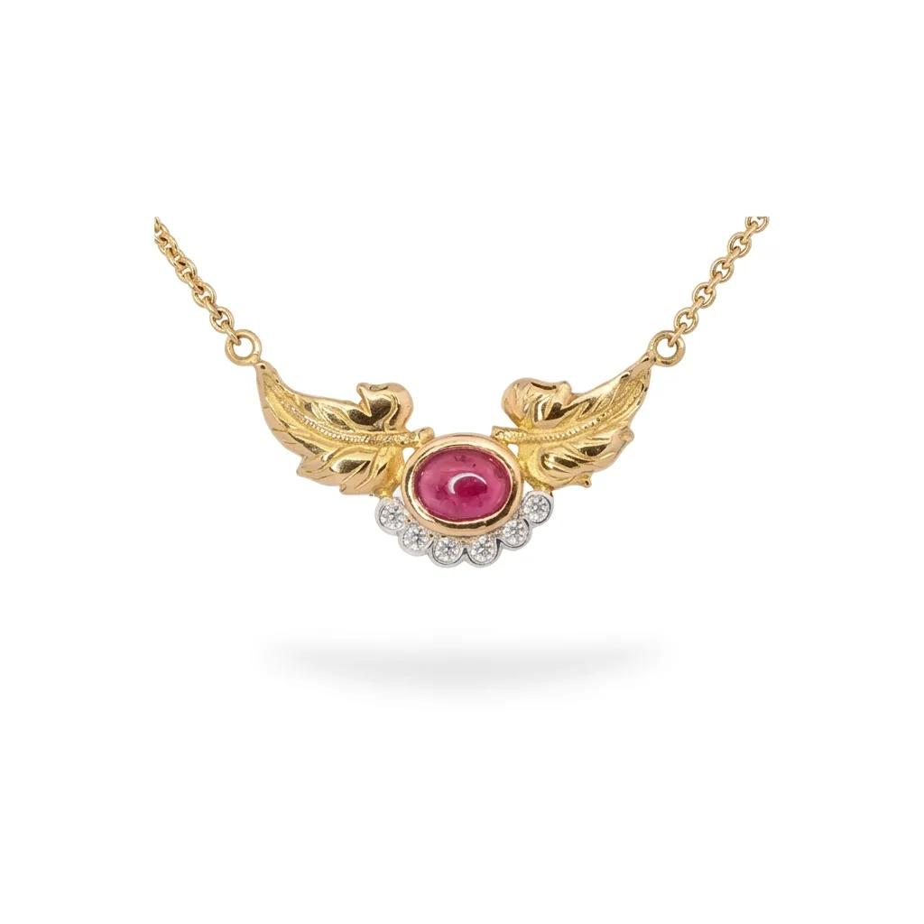 Diamond Pendant in 18ct Yellow Gold