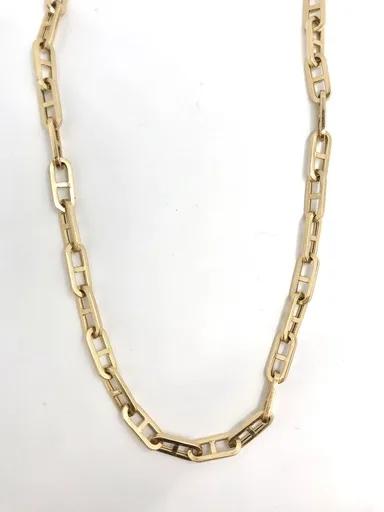 18ct Yellow Gold Flat Anchor Link Chain
