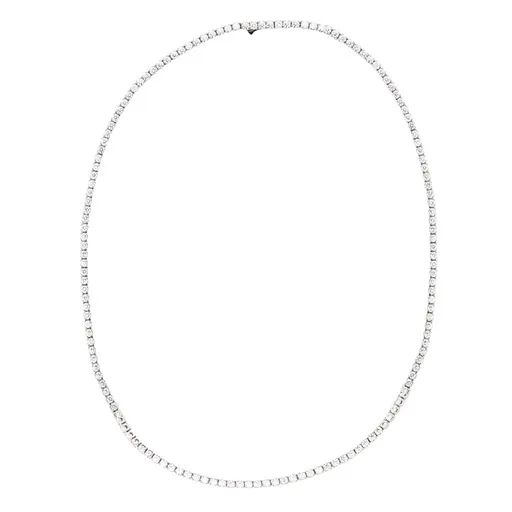 Platinum & Diamond Tennis Necklace