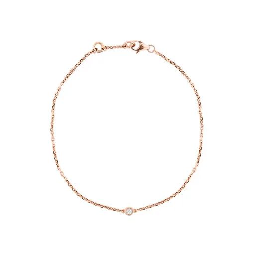 Belcher Floating Bracelet in 18ct Rose Gold