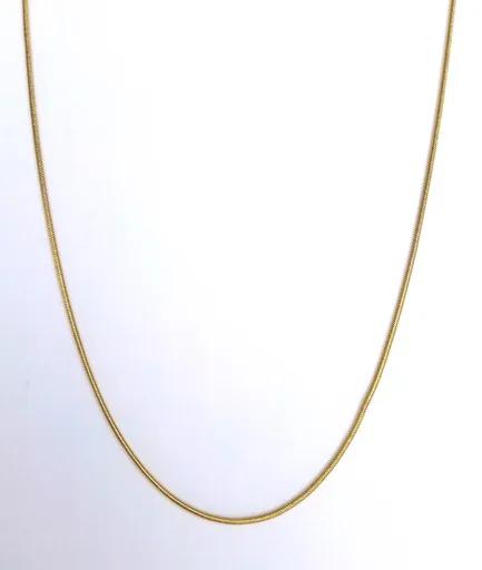 Snake Chain in 18ct Yellow Gold, 45cm
