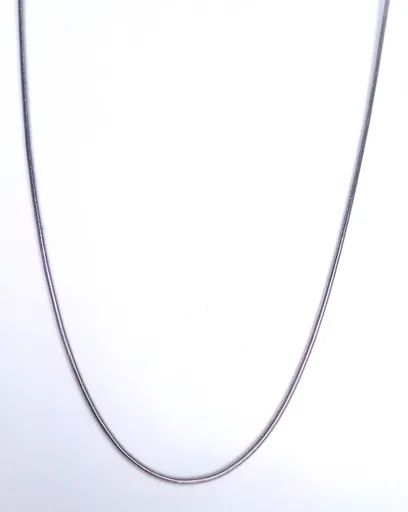Snake Chain in 9ct White Gold