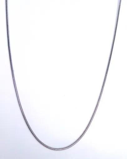 Snake Chain in 9ct White Gold