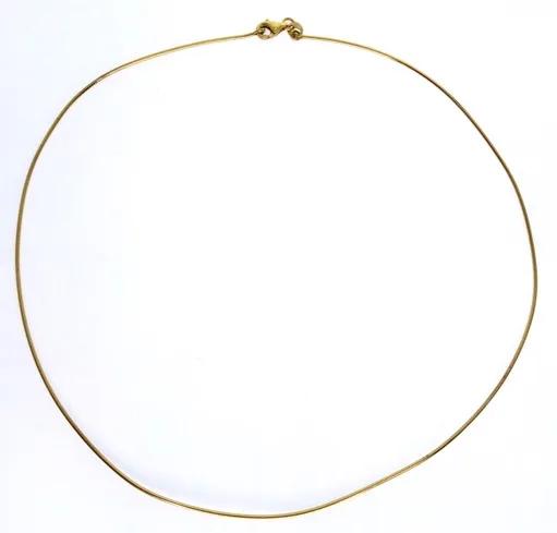 Omega Chain in 18ct Yellow Gold, 42cm