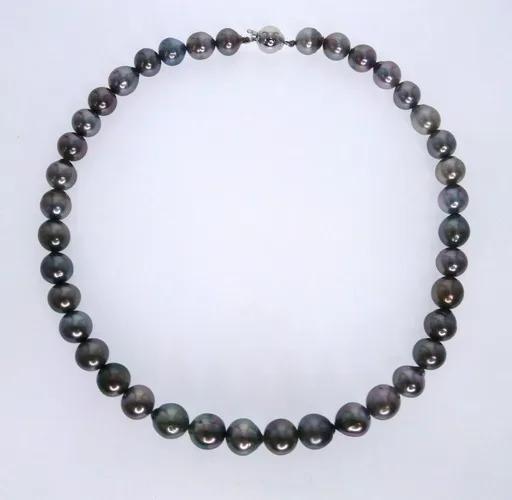 Tahitian Pearl Multi-Strand Necklace in 18ct White Gold, 46.5cm