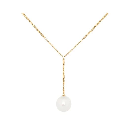 Broome Pearl Drop in 18ct Yellow Gold Chain, 42cm