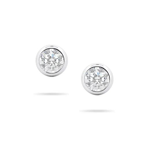 Diamond & White Gold Earrings