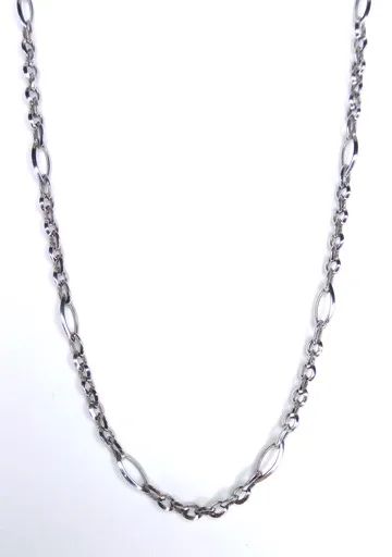 Marquise Link Chain in 9ct White Gold