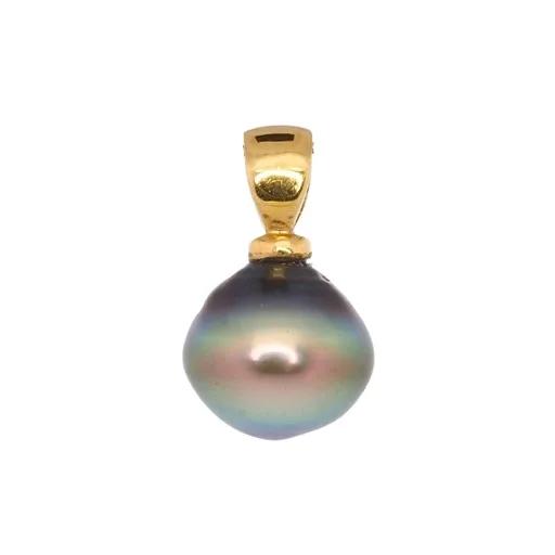 Tahitian Pearl Pendant in 18ct Yellow Gold