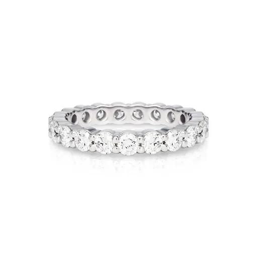 Eternity Ring in 18k White Gold