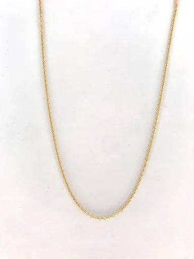 Belcher Chain in 18k Yellow Gold, 45cm