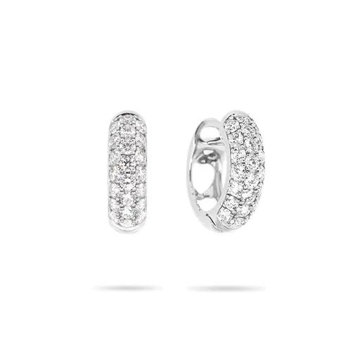 Diamond Earrings in 950 Platinum