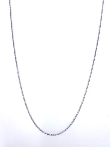 Magic Chain in 9ct White Gold, 55cm